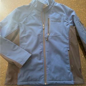Free Country zip live in it!! Jacket. Plenty of zippers and space SIZE LG